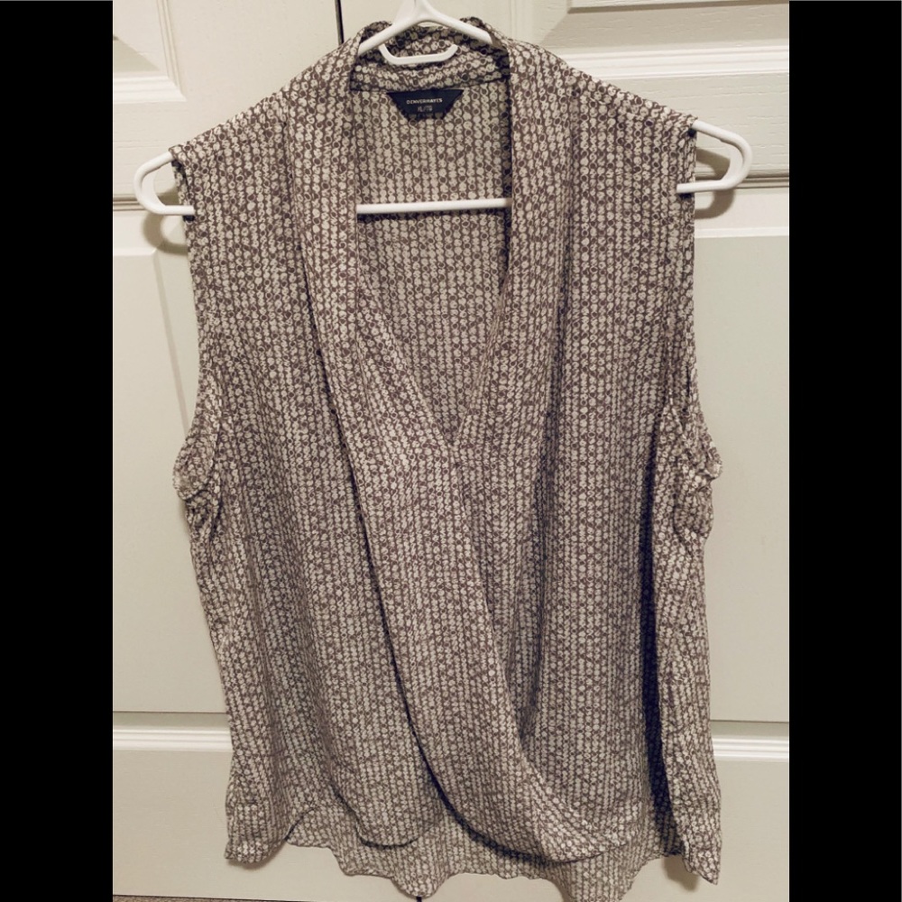 Ladies plus size Faux Wrap Top